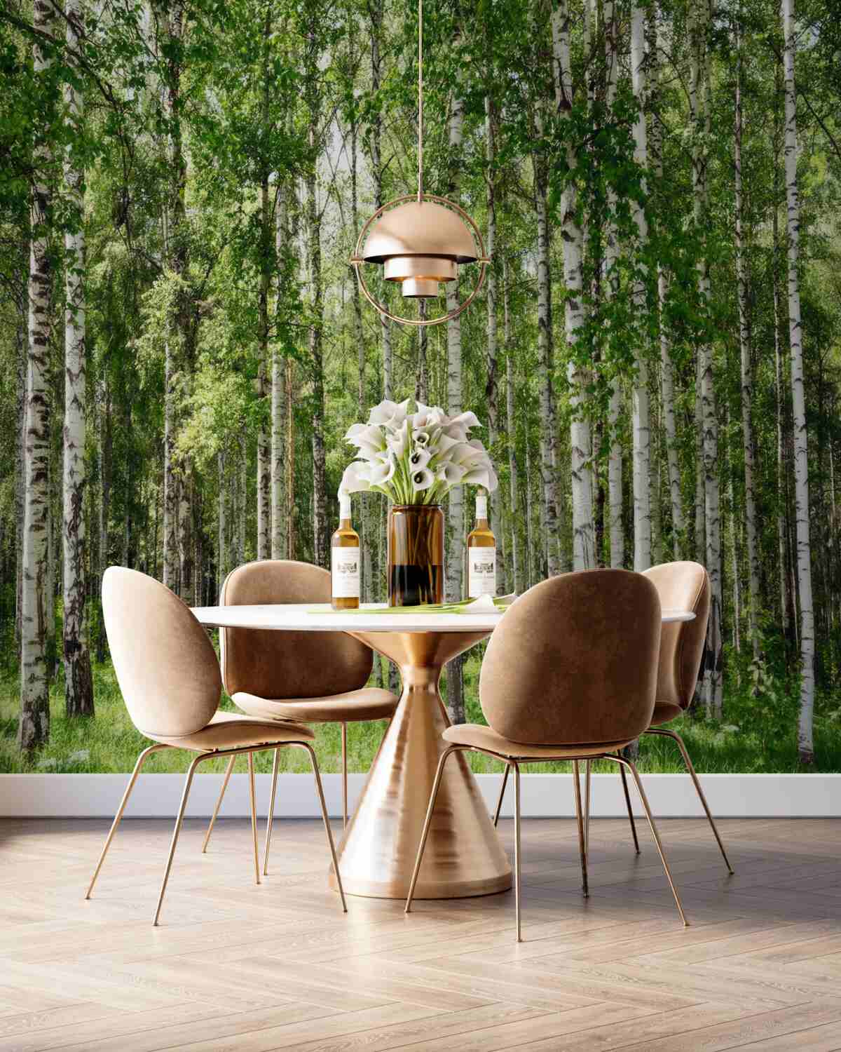 Fototapeta Smukła brzoza