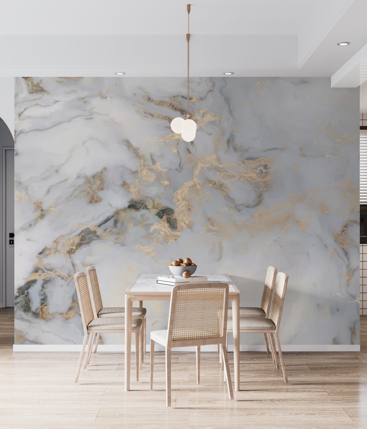 Fototapeta Tło w postaci jasnego marmuru