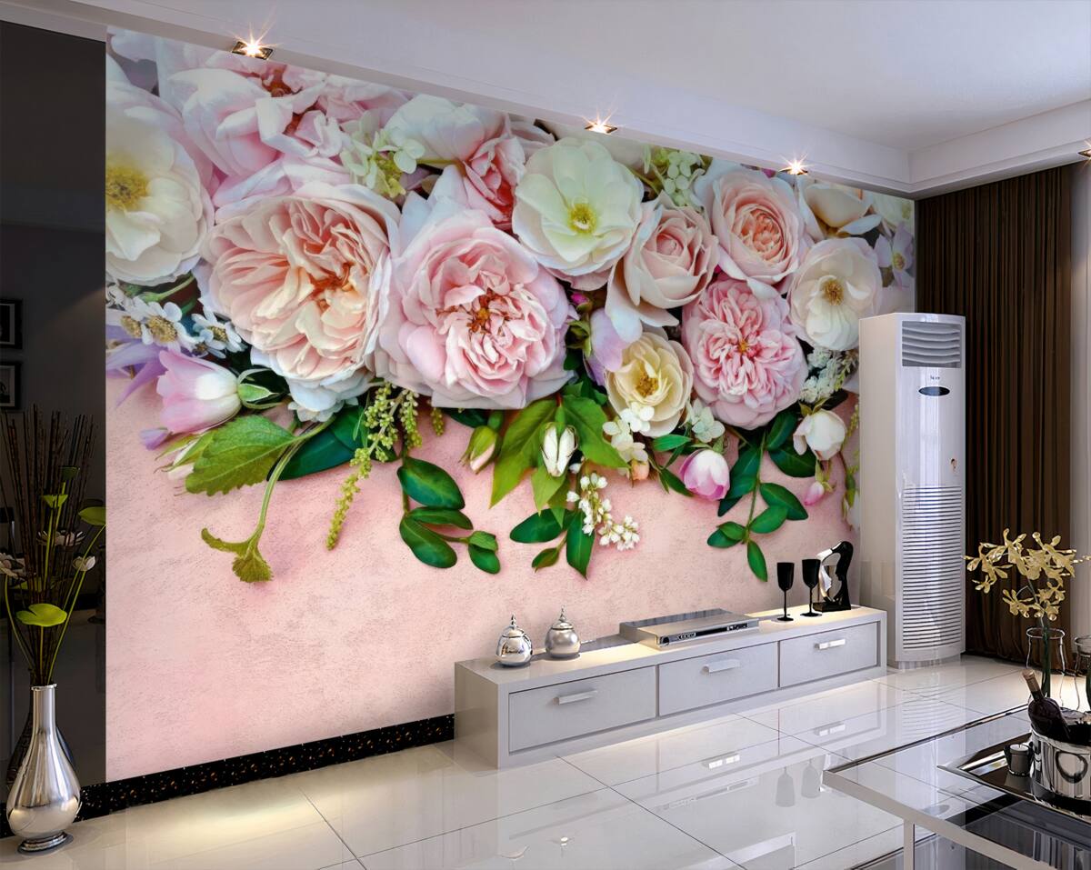 Fototapeta Lekkie delikatne róże