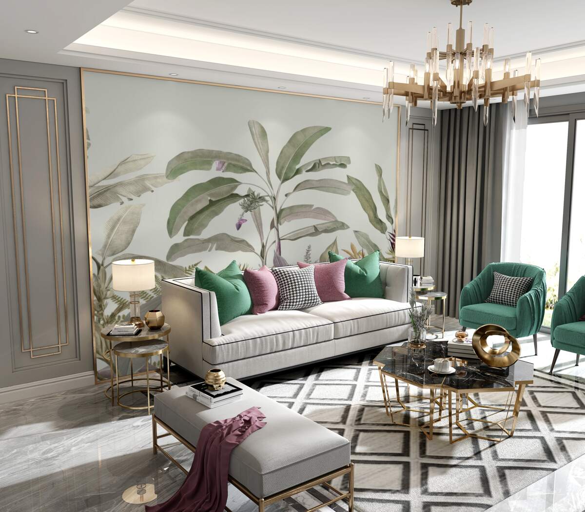 Fototapeta Niezwykłe rośliny i liście