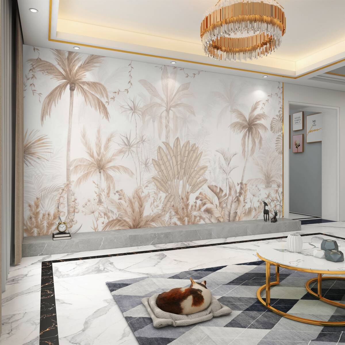 Fototapeta Rośliny w odcieniach brązu