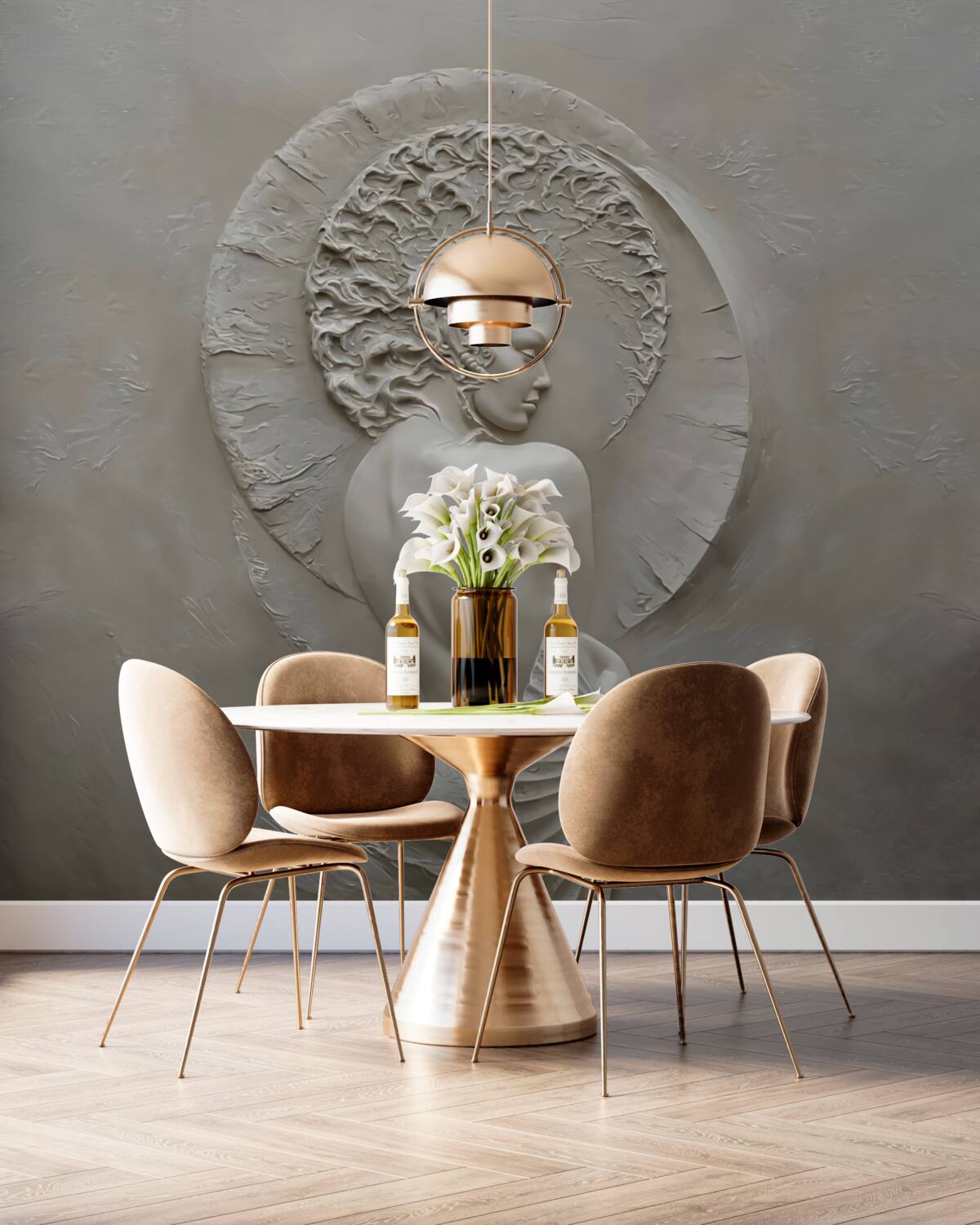 Fototapeta Dziewczyna zakrywa się wachlarzem