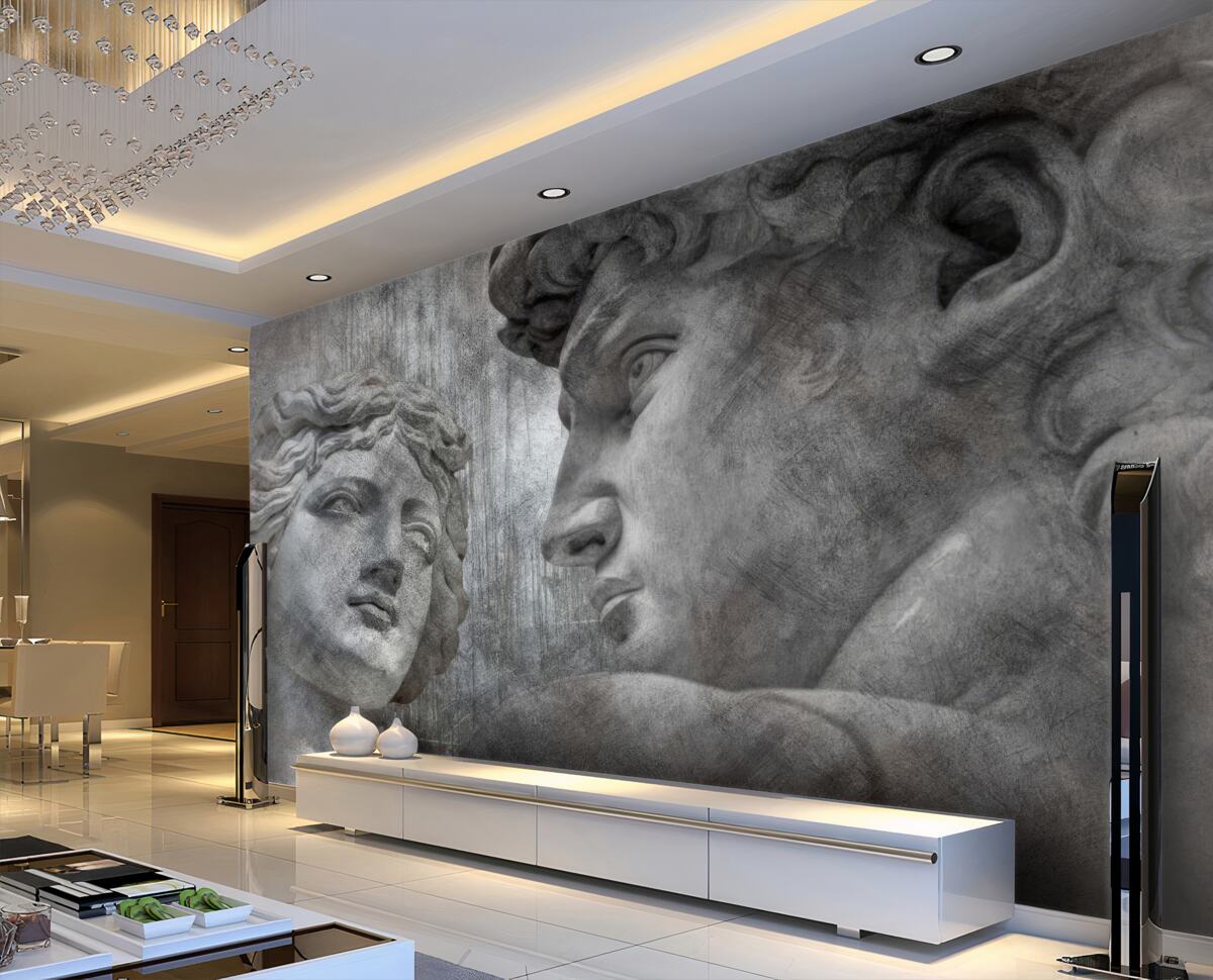 Fototapeta Dwóch chłopaków z kreskówek