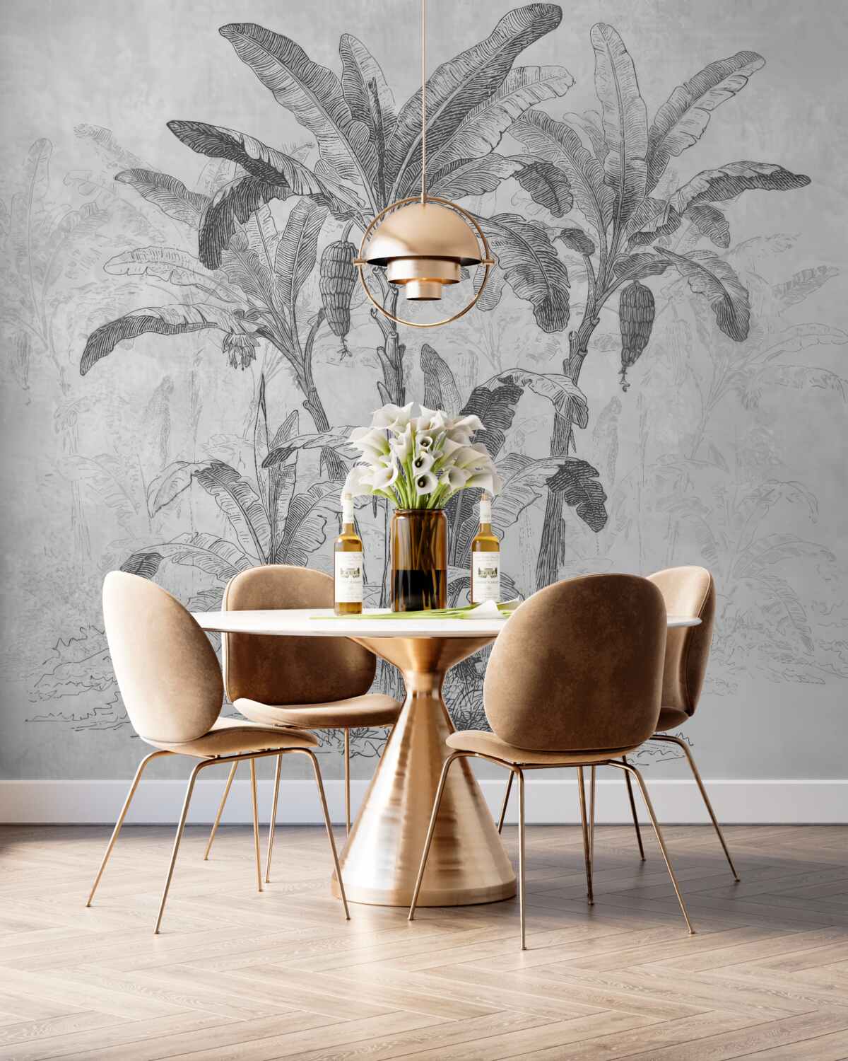 Fototapeta Malowane palmy