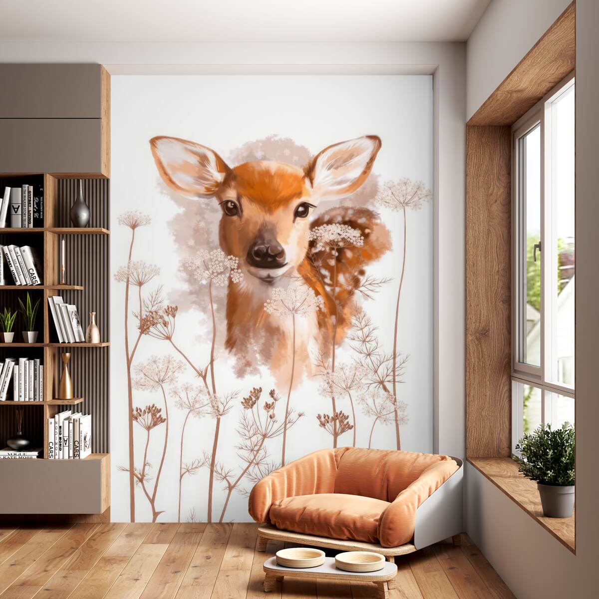 Fototapeta Malowany jeleń