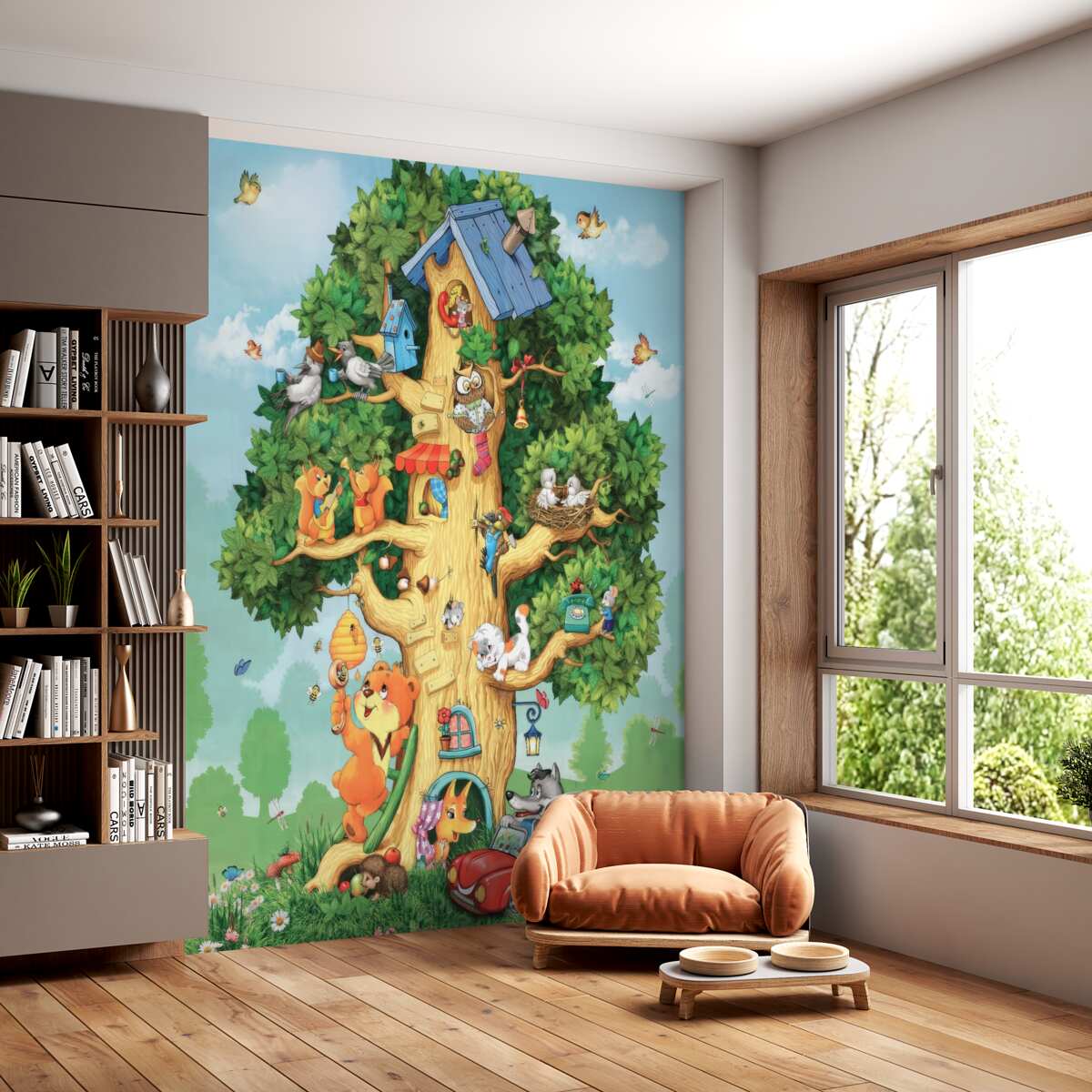 Fototapeta Dom dla wszystkich mieszkańców lasu