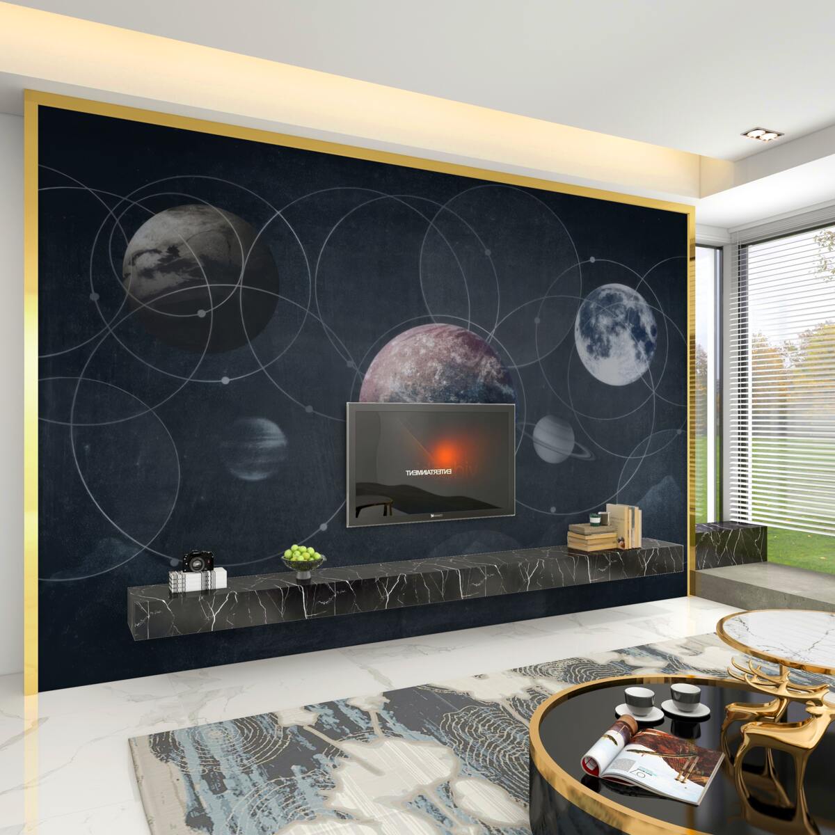 Fototapeta Planety Układu Słonecznego