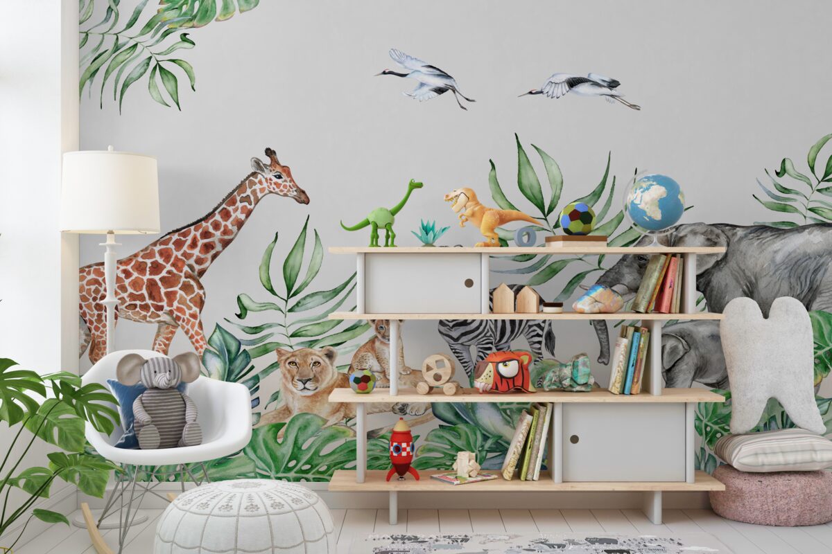 Fototapeta Mieszkańcy tropików na wakacjach