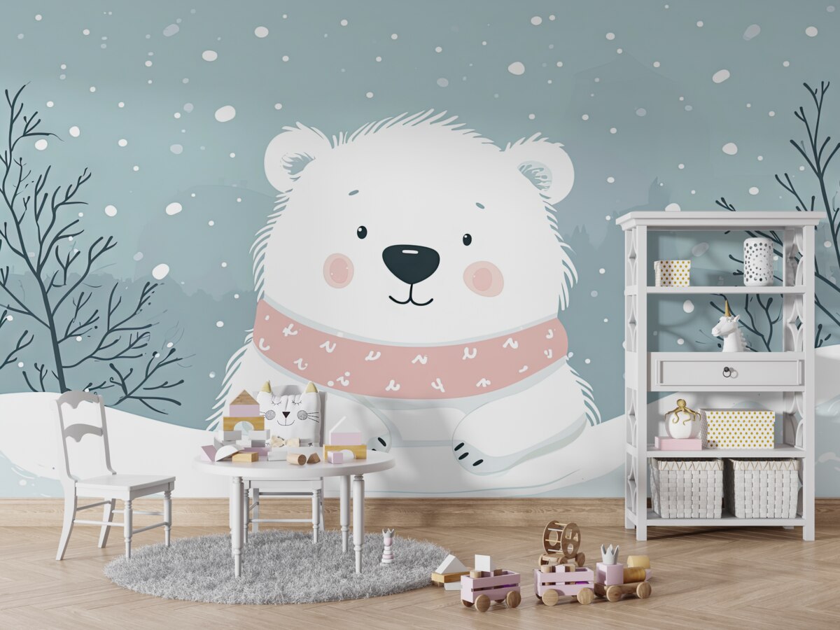 Fototapeta Słodki miś polarny