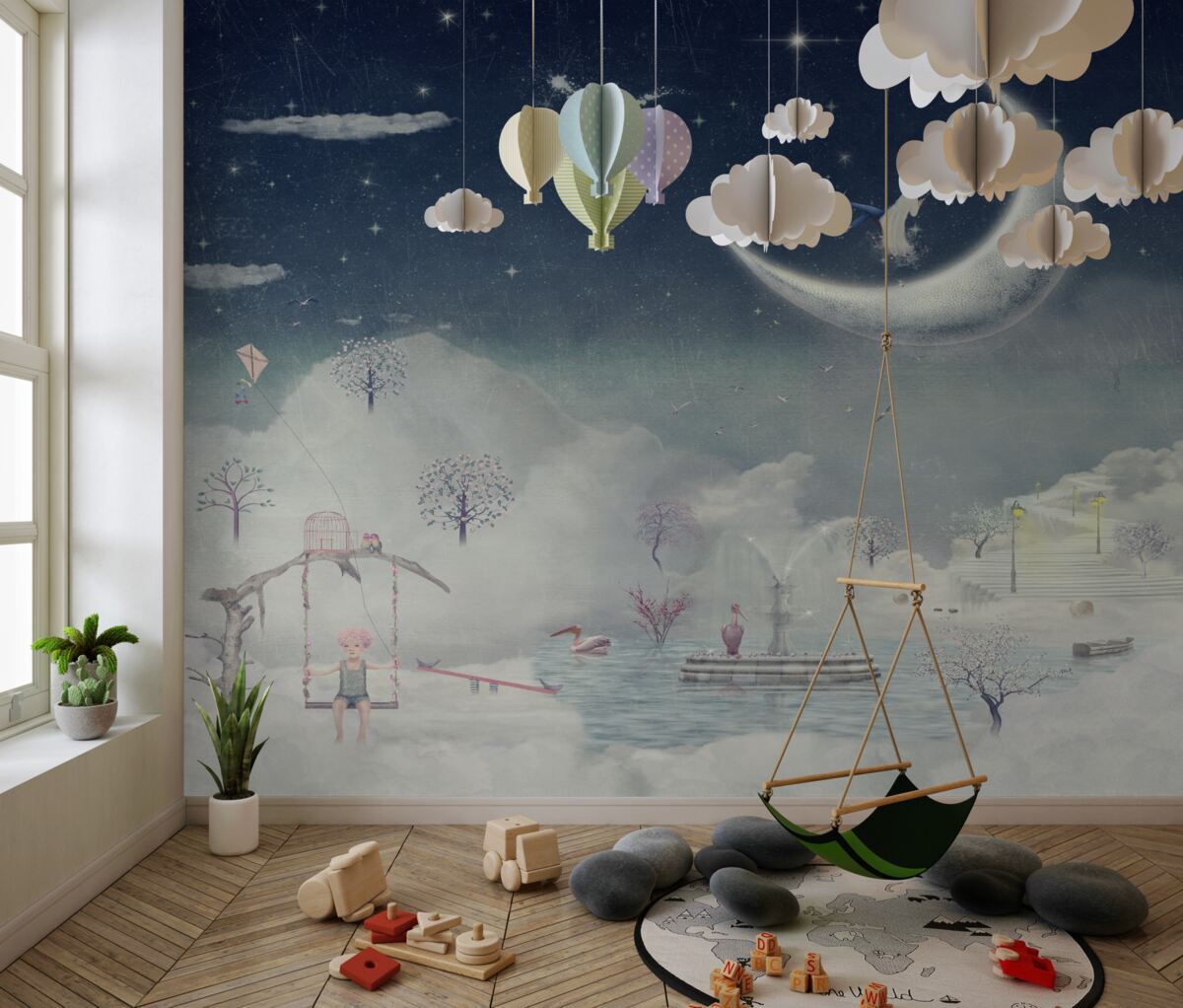 Fototapeta Wieczorne spacery pod księżycem