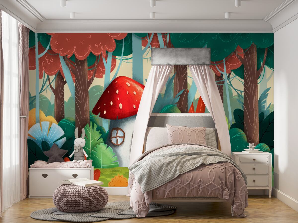 Fototapeta Dom babci jeża