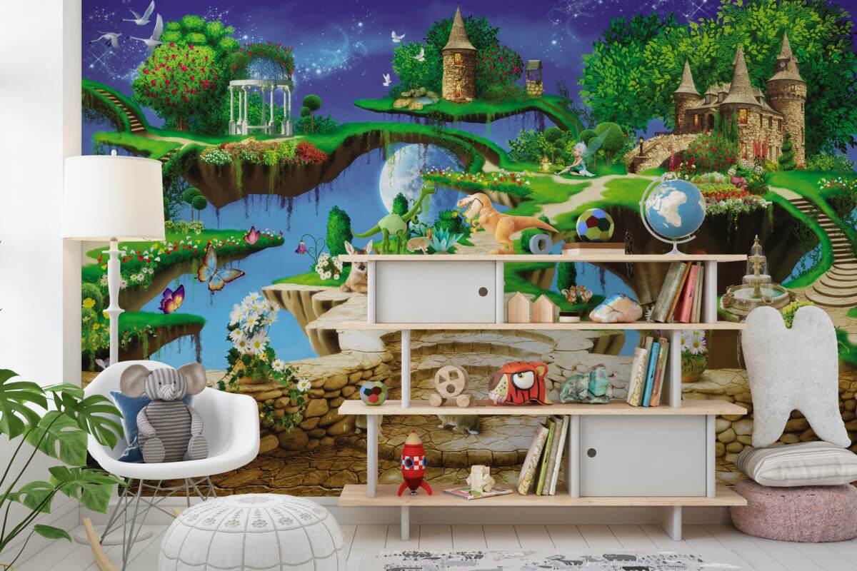 Fototapeta Dom dla zwierząt w chmurach