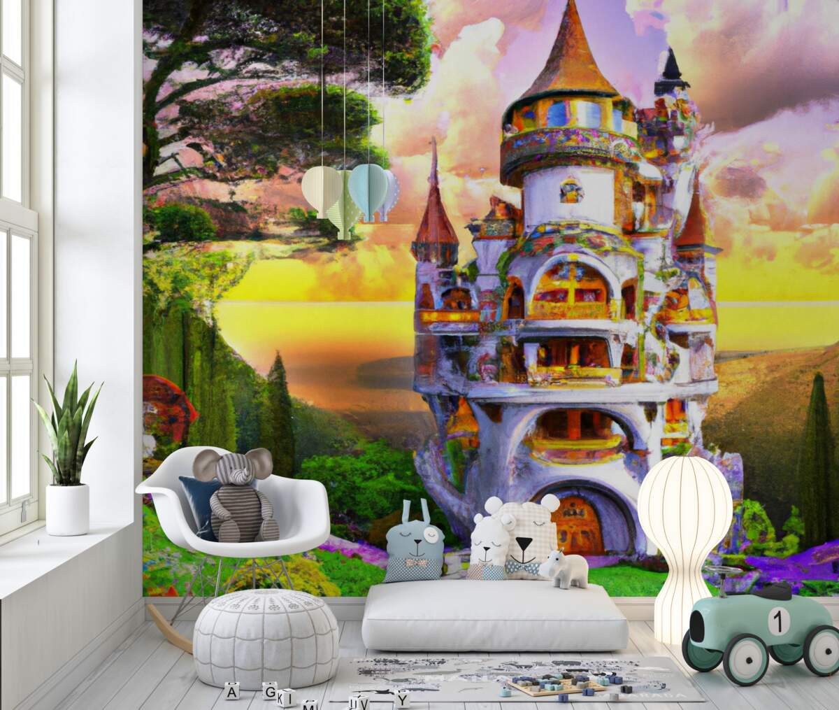 Fototapeta Wysoka Wieża Roszpunki