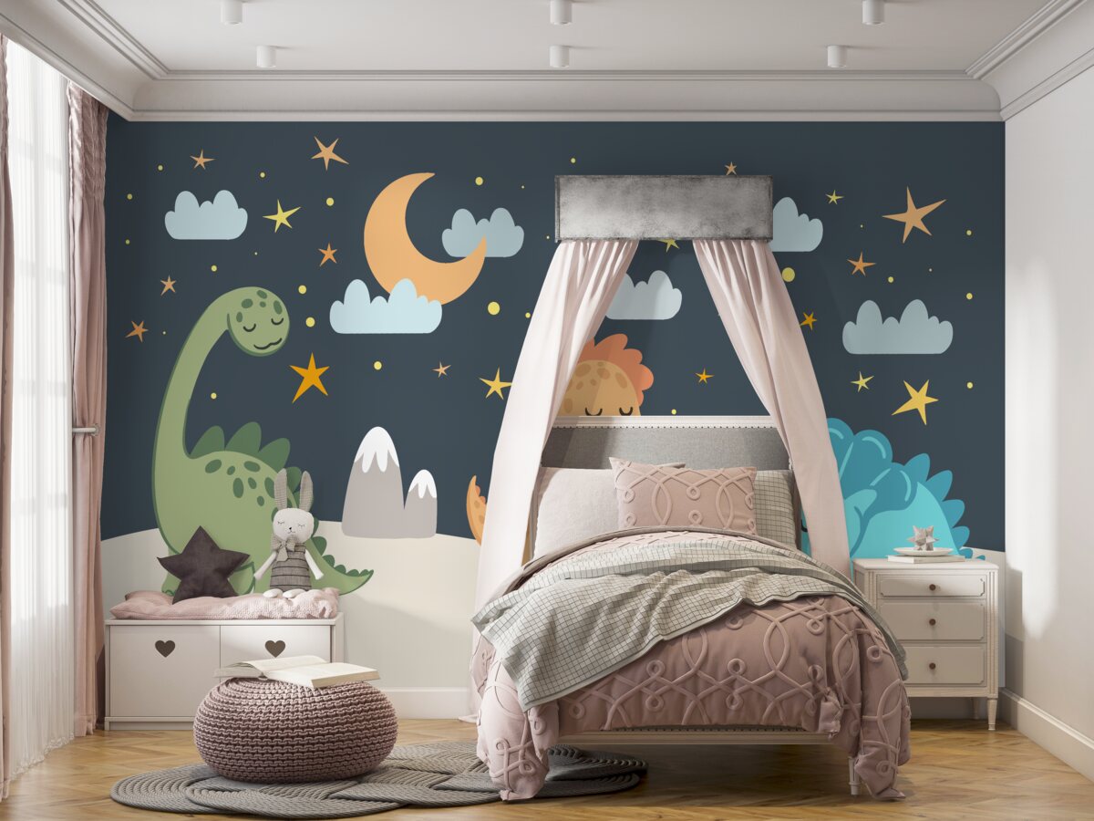 Fototapeta Dinozaury idą spać