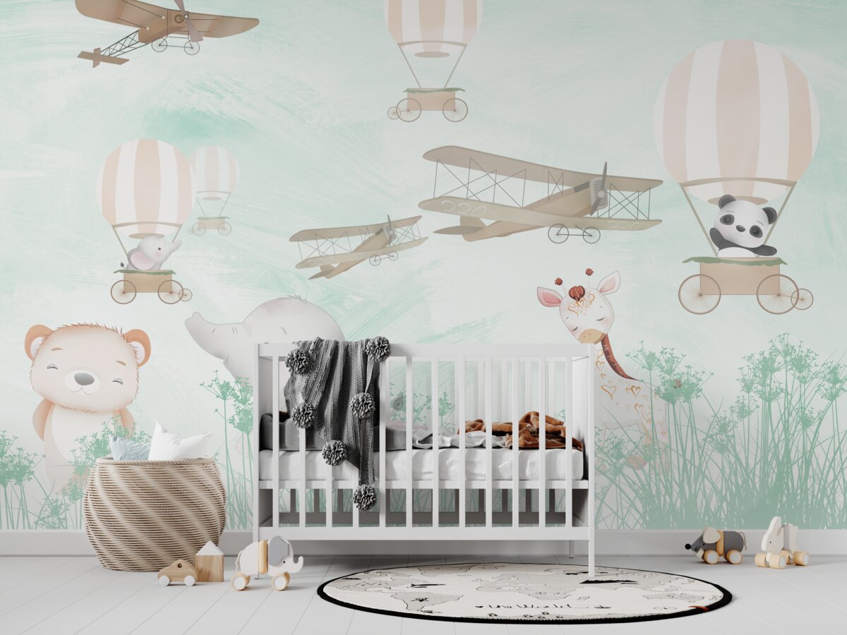 Fototapeta Młodzi mieszkańcy podbijają niebo