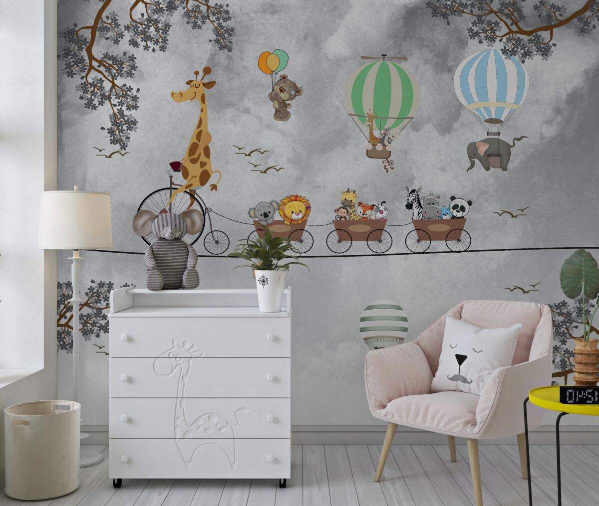 Fototapeta Młodzi akrobaci w szkoleniu