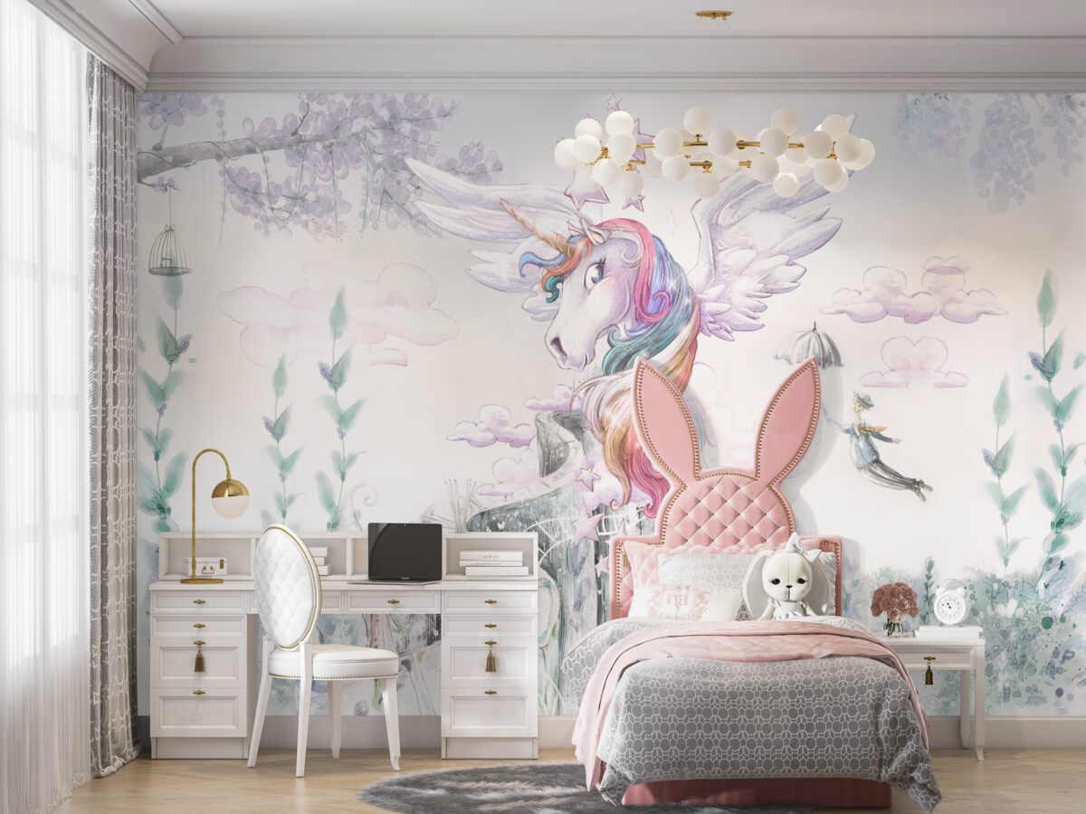 Fototapeta Jednorożec mówi dobranoc