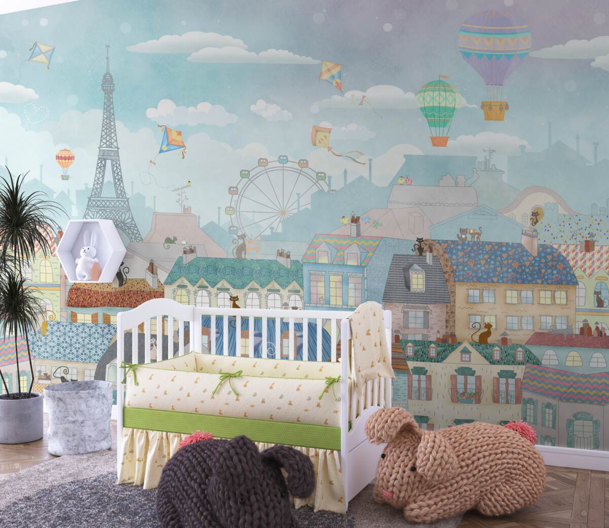 Fototapeta Przytulny Paryż jak z bajki