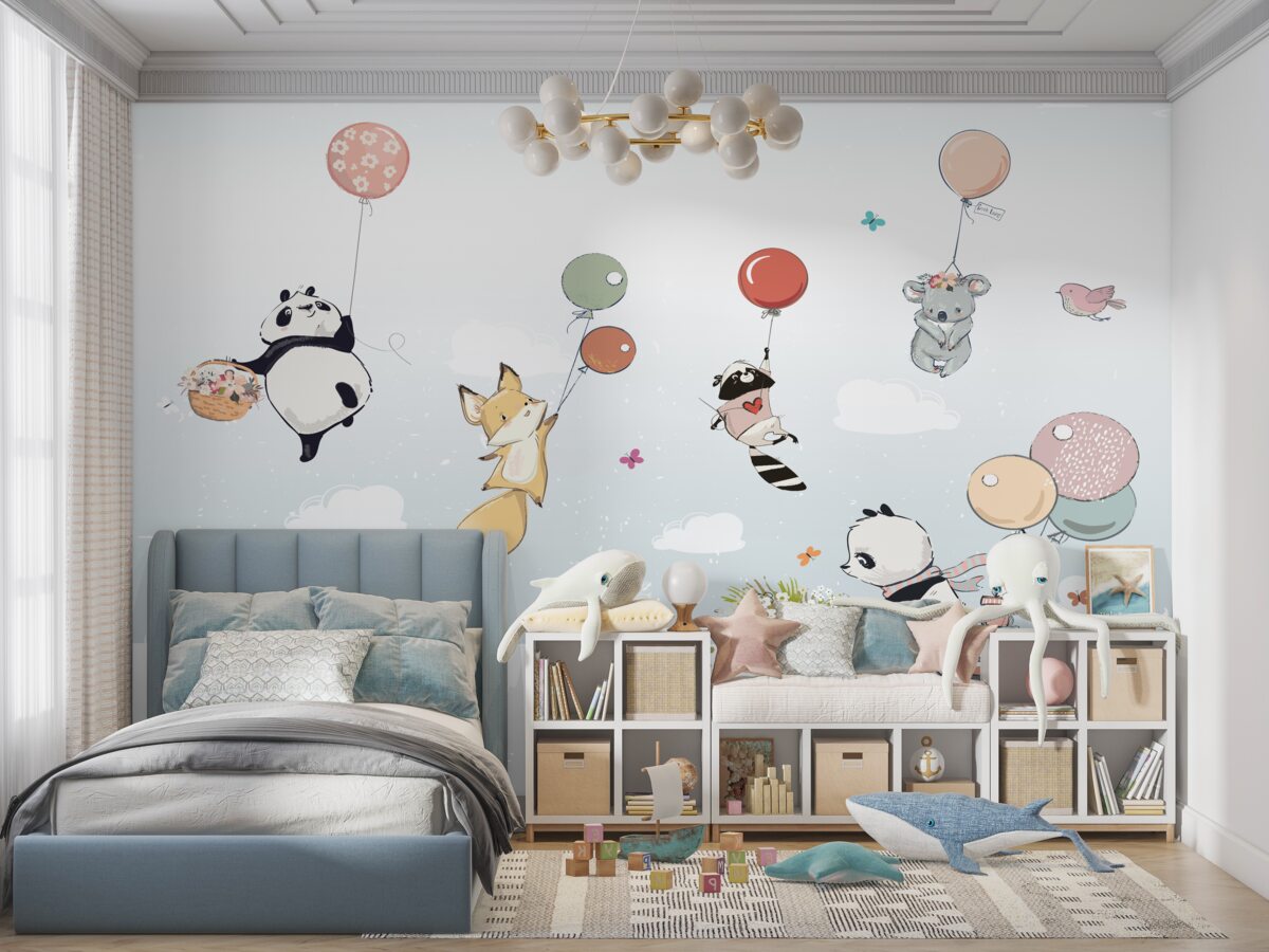 Fototapeta Zwierzęta z balonów