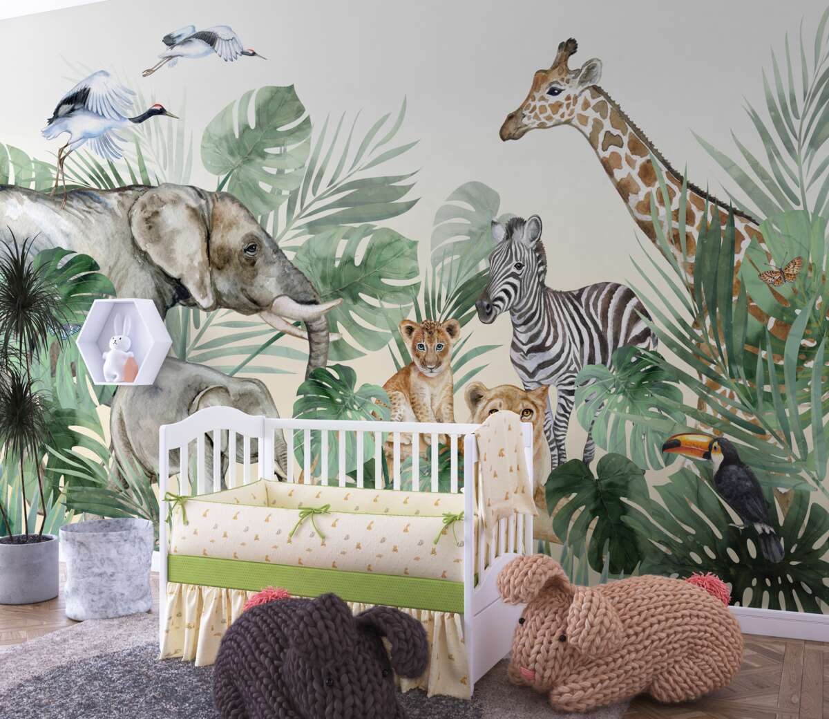 Fototapeta Duże zwierzęta tropikalne