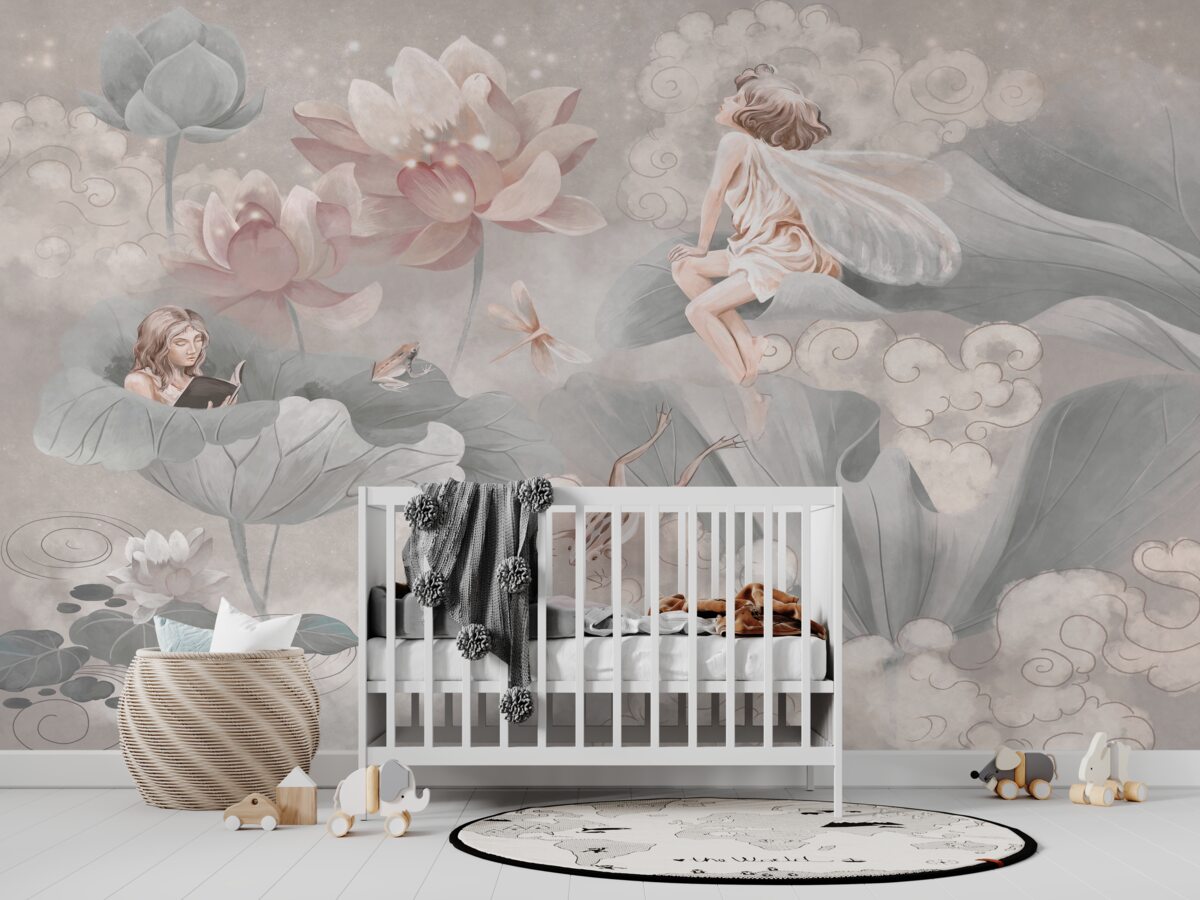 Fototapeta Wróżki w pąkach kwiatowych