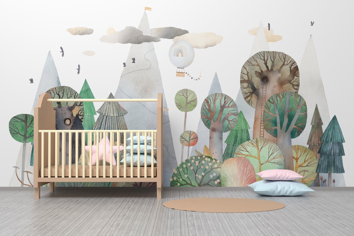 Fototapeta Streszczenie bajkowy las