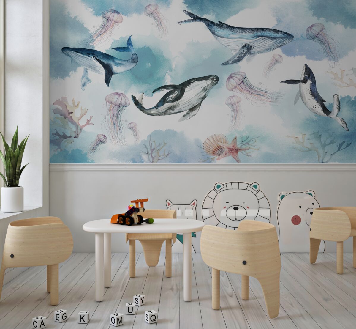 Fototapeta Mieszkańcy podwodnego oceanu