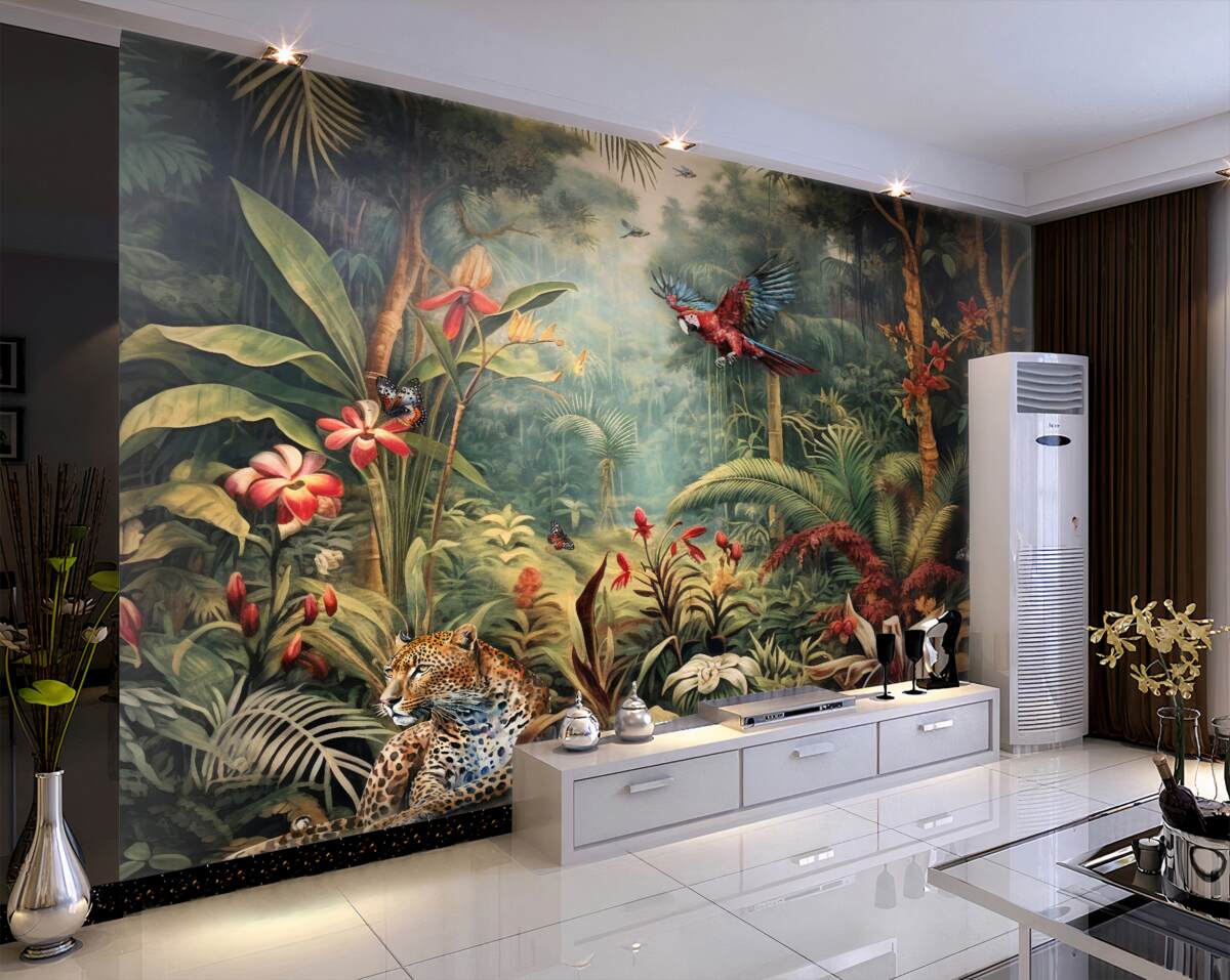 Fototapeta Dżungla i jej mieszkańcy