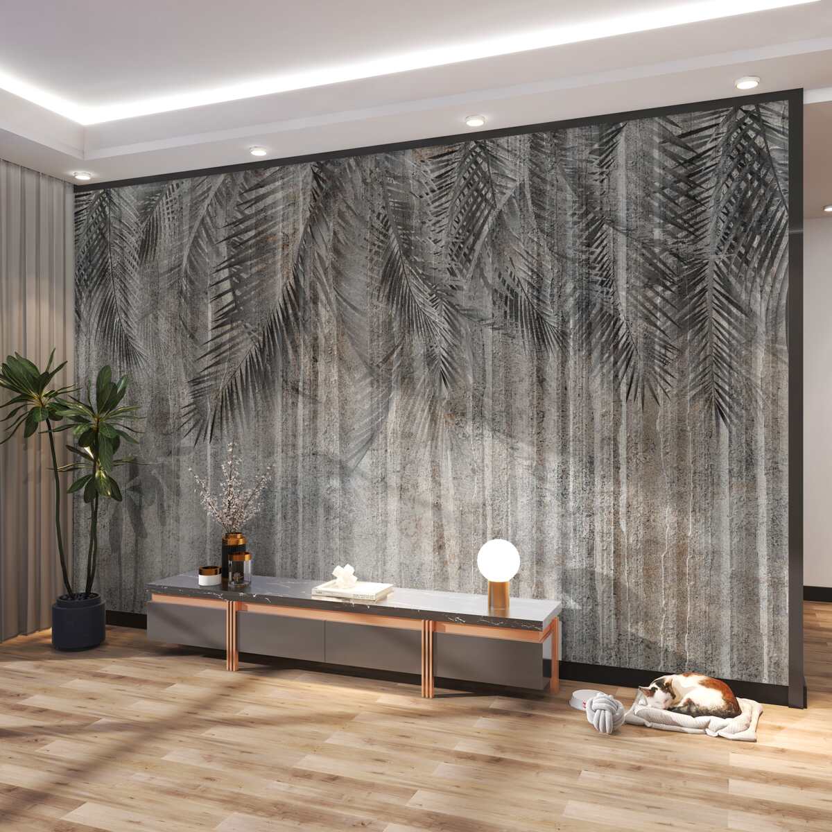 Fototapeta Liście iglaste opadają