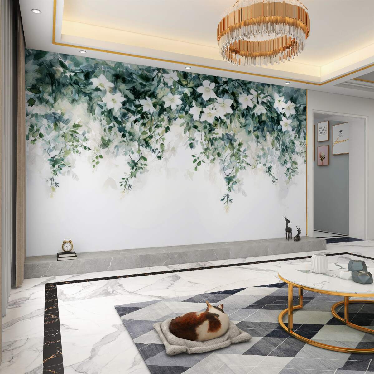 Fototapeta Kwitnący biały jaśmin