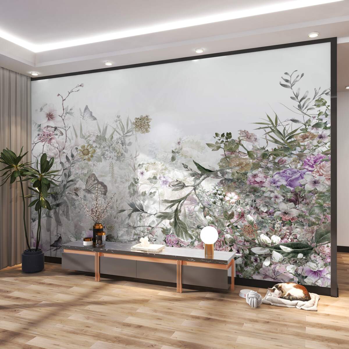 Fototapeta Letni ogród przydomowy