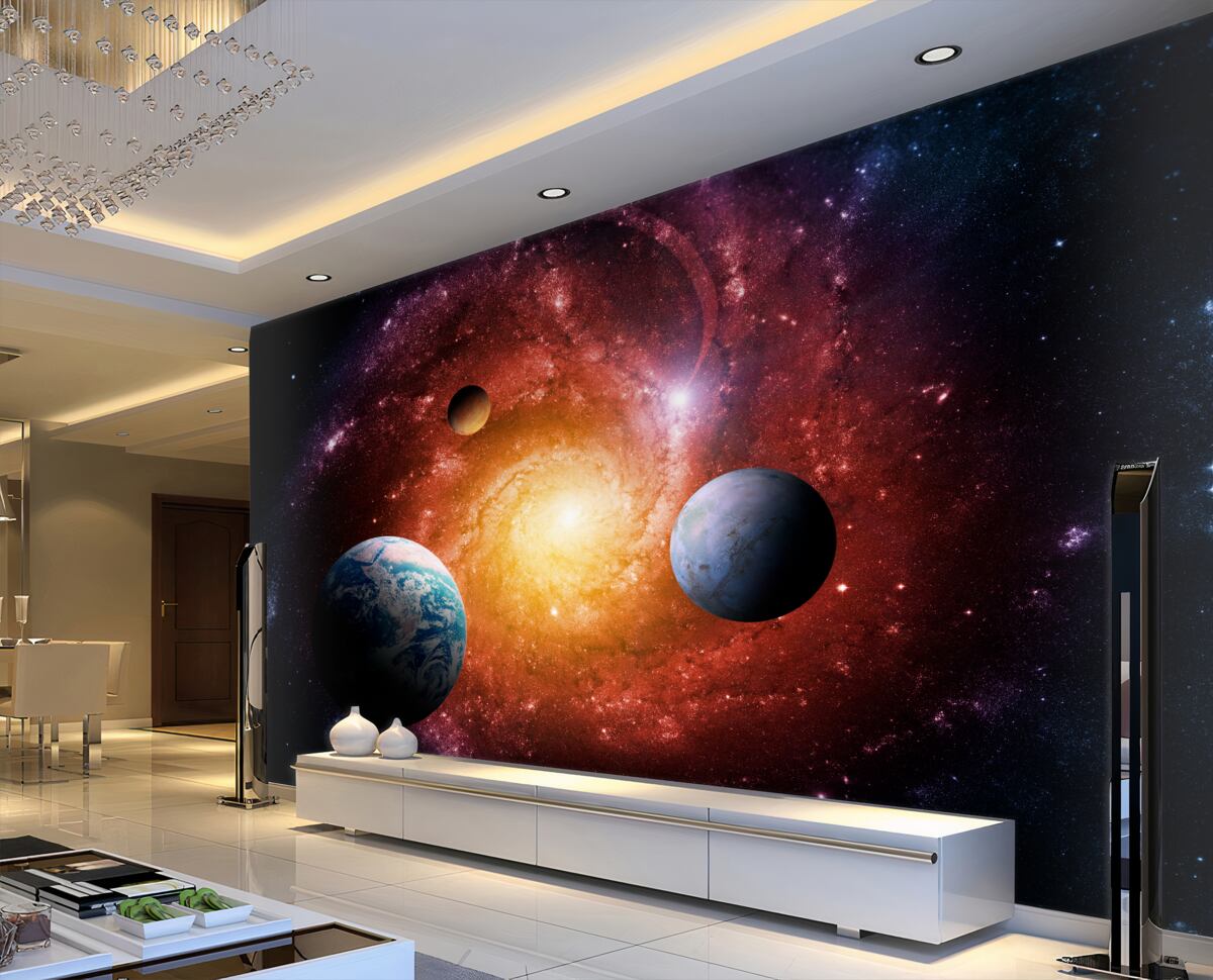 Fototapeta Niekończące się przestrzenie kosmiczne