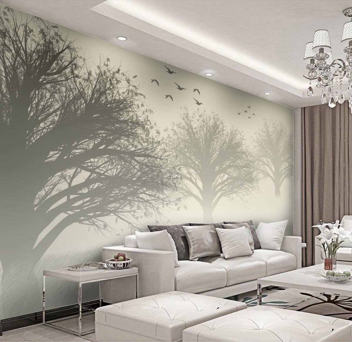 Fototapeta Ptaki odlatują na zimę