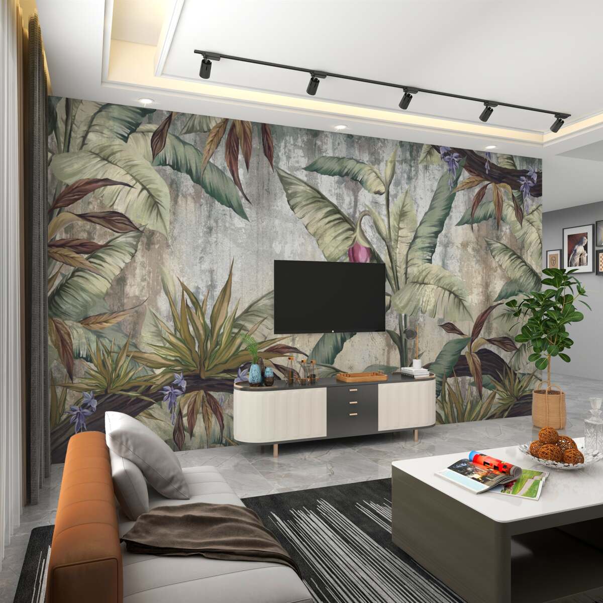 Fototapeta Tropik w chłodny poranek