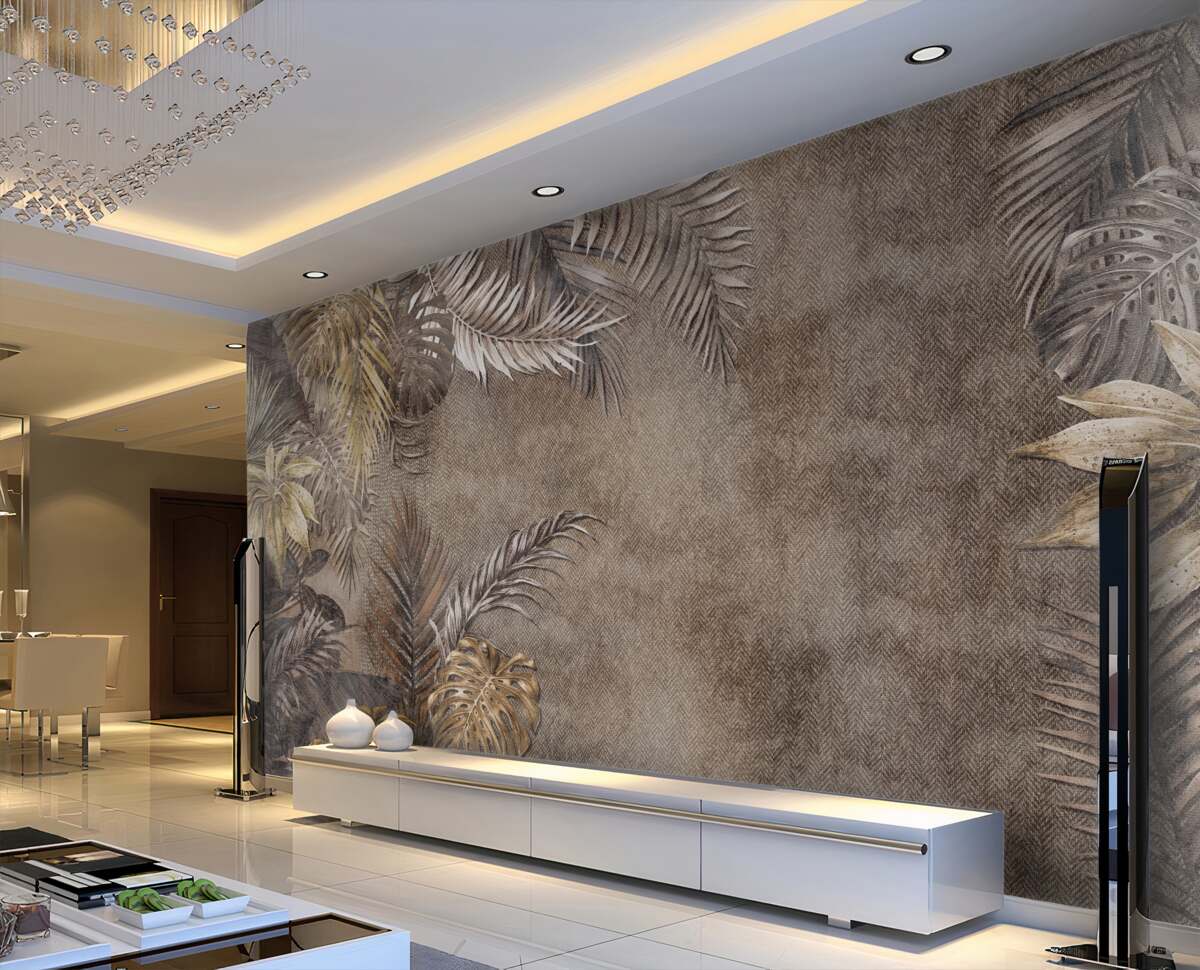 Fototapeta Noc w tropikach pozostawia