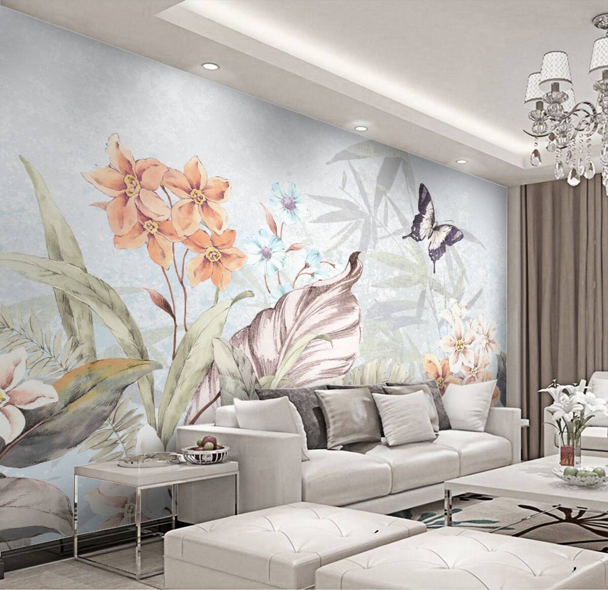 Fototapeta Kwiaty wodne w dżungli