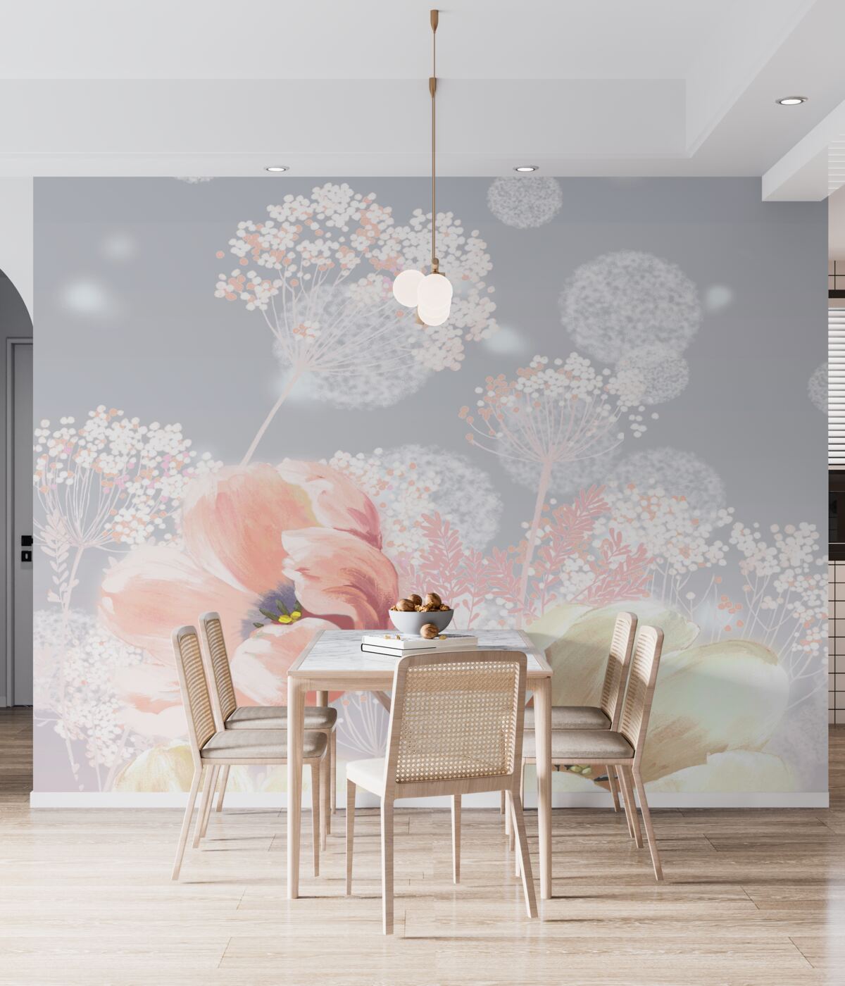 Fototapeta Lekkie letnie kwiaty