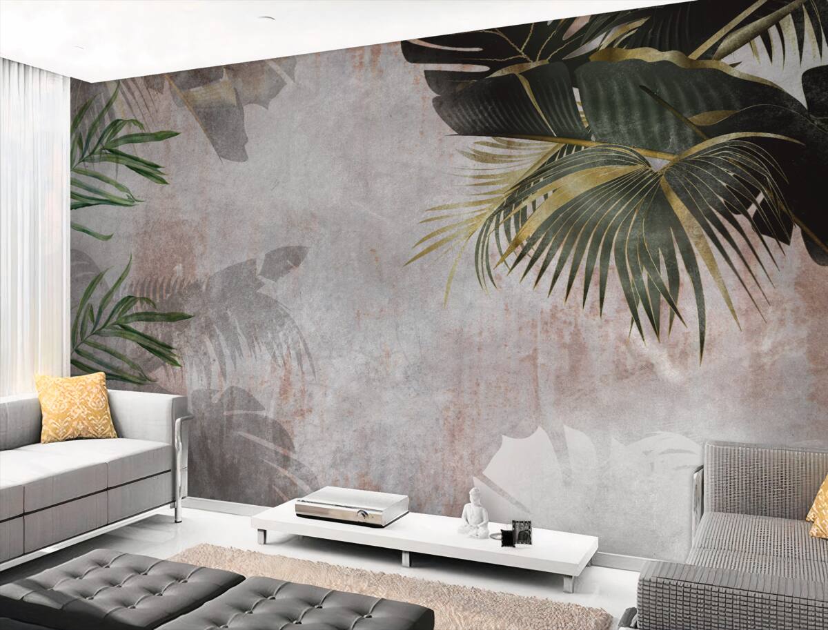 Fototapeta Dżungla pozostawia we mgle