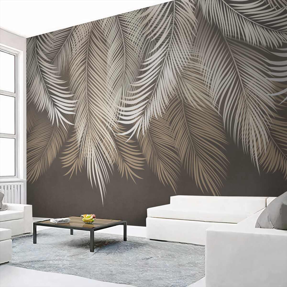 Fototapeta Długie liście paproci