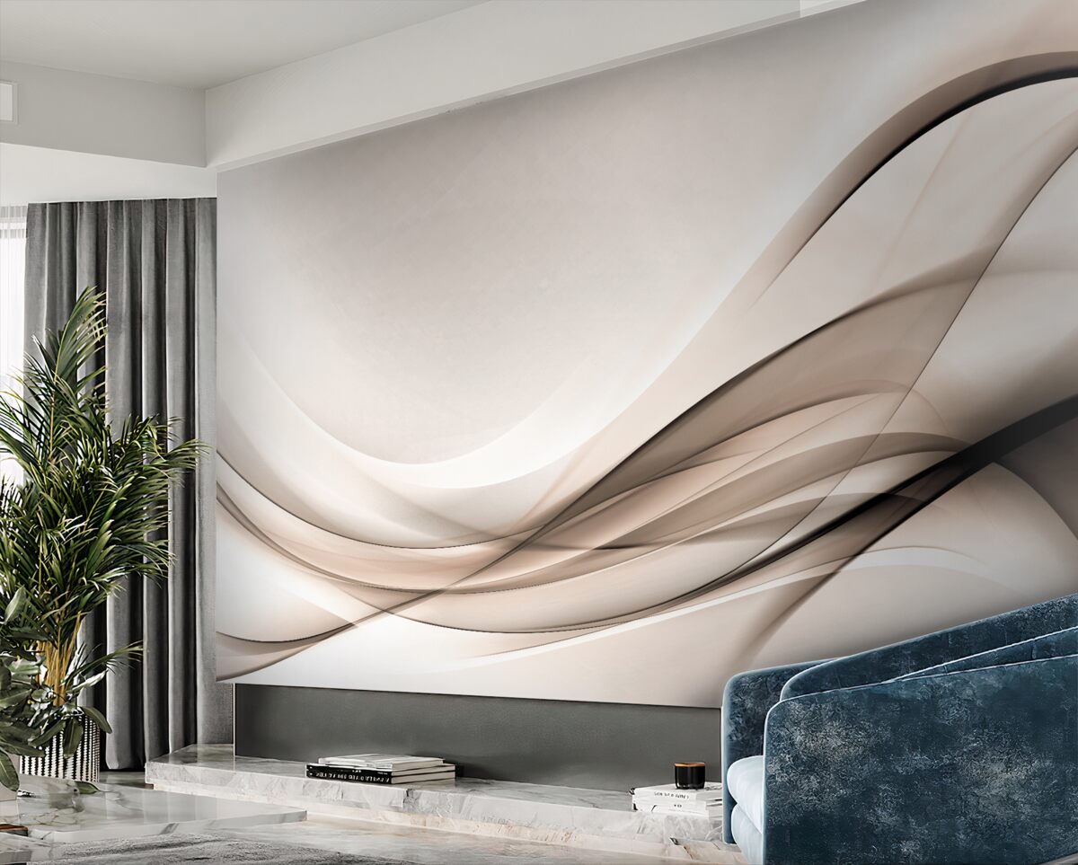 Fototapeta Jedwabiście gładkie linie