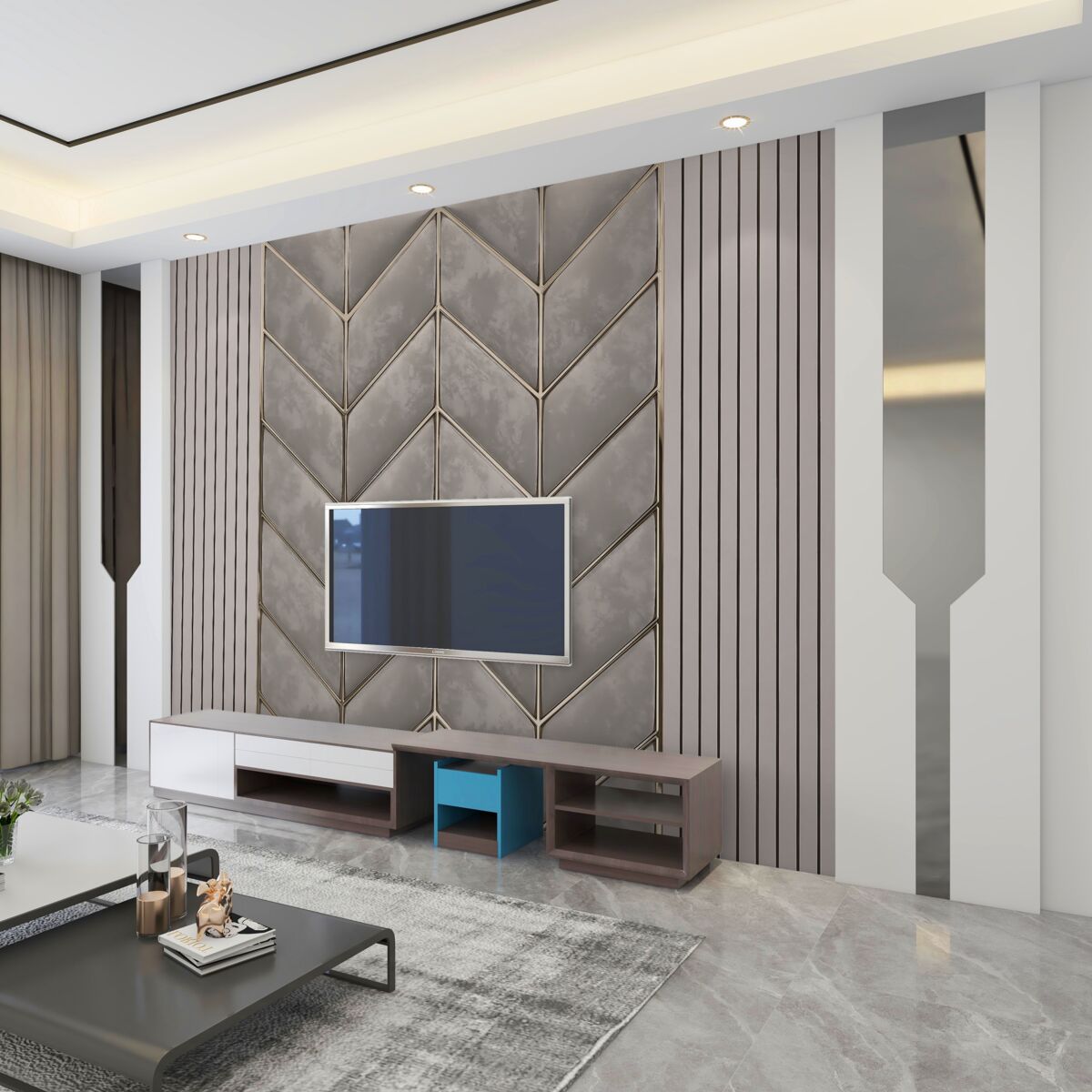 Fototapeta Szara tekstura ze złotem