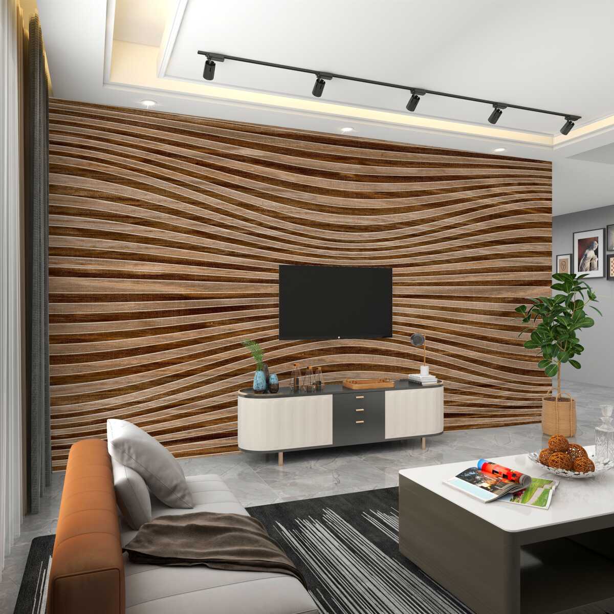 Fototapeta Gładka faktura drewna