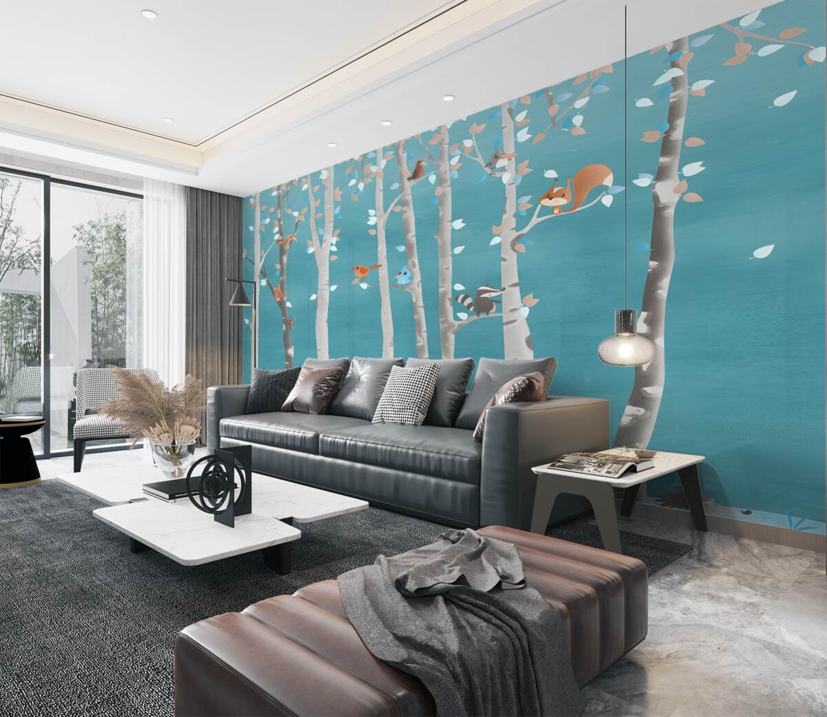 Fototapeta Zwierzęta leśne i mieszkańcy