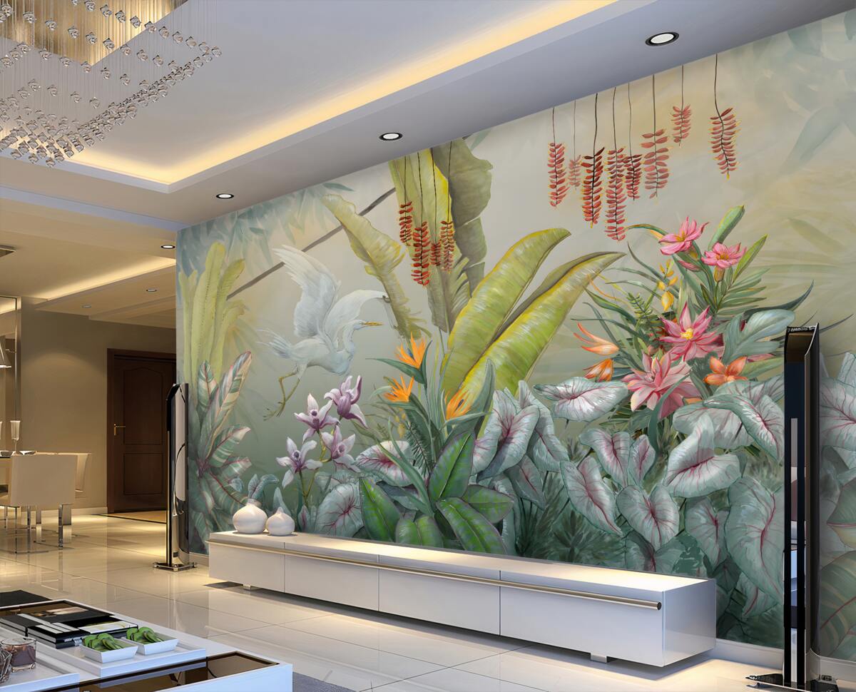 Fototapeta Bogata roślinność tropikalna