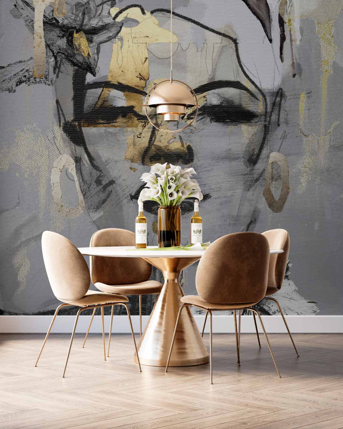 Fototapeta Abstrakcyjny obraz dziewczyny