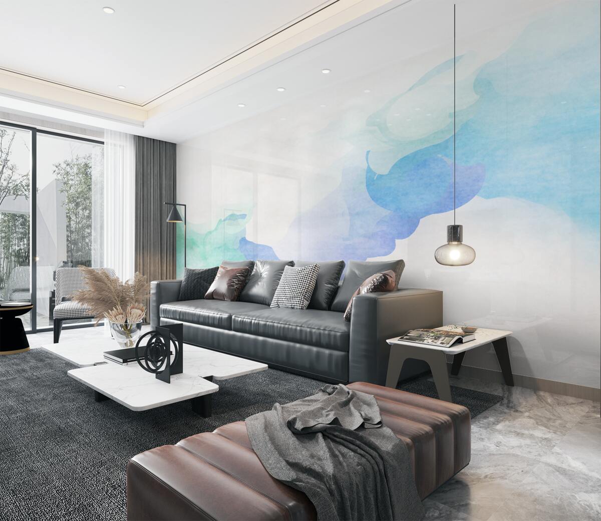 Fototapeta Mieszanie dwóch kolorów