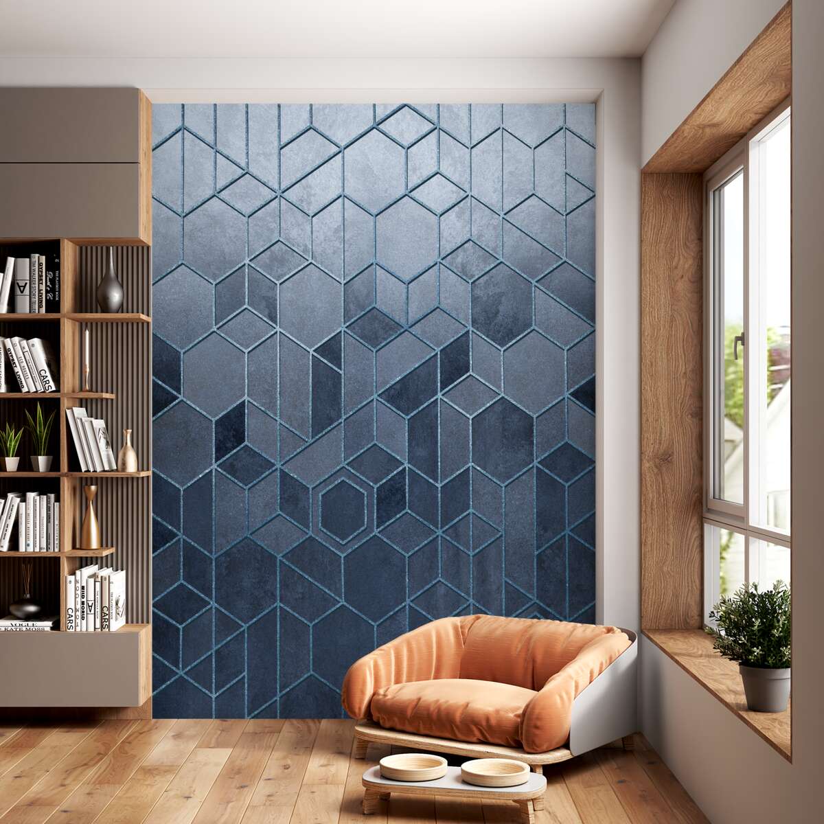 Fototapeta Drogie geometria szarego marmuru