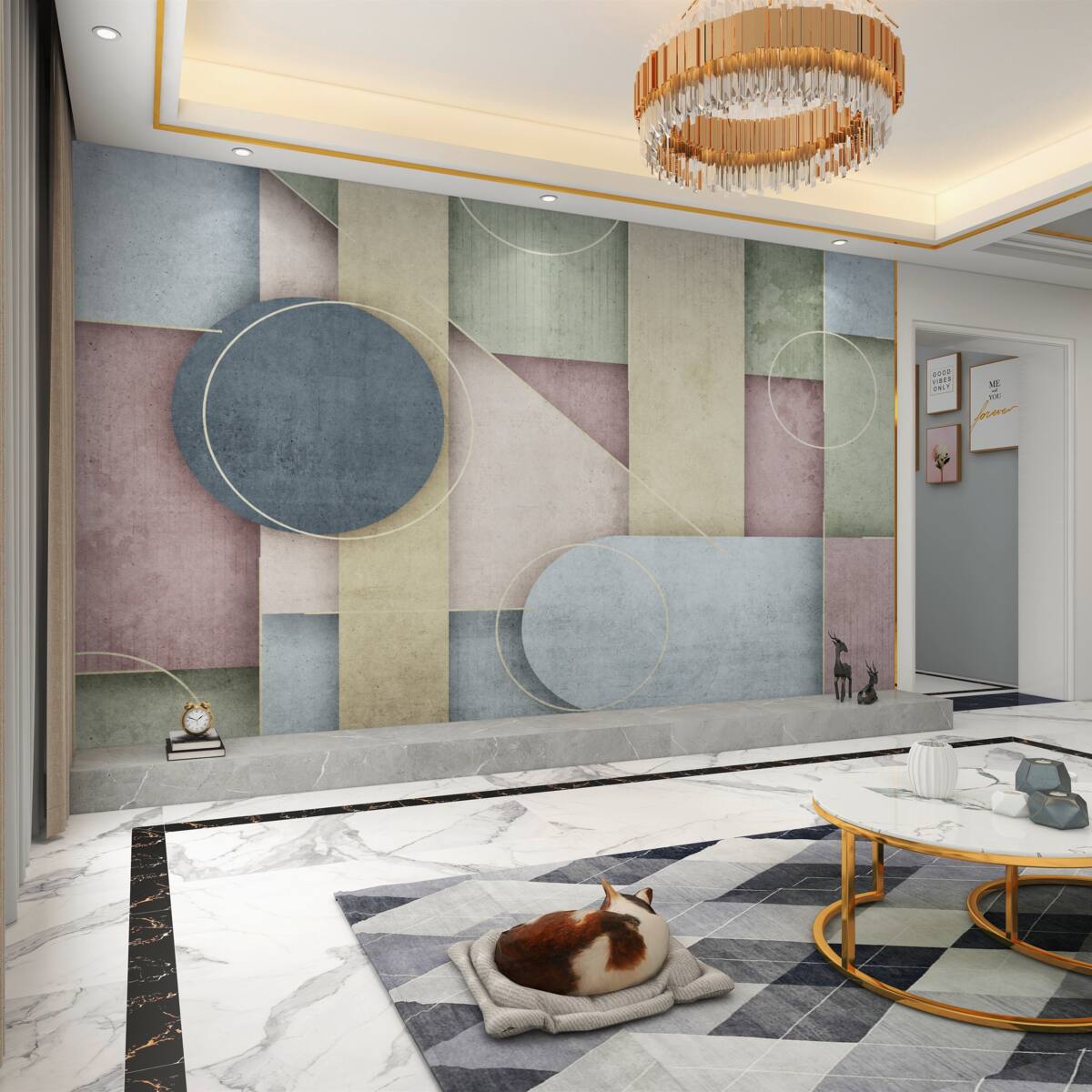 Fototapeta Kompozycja geometryczna