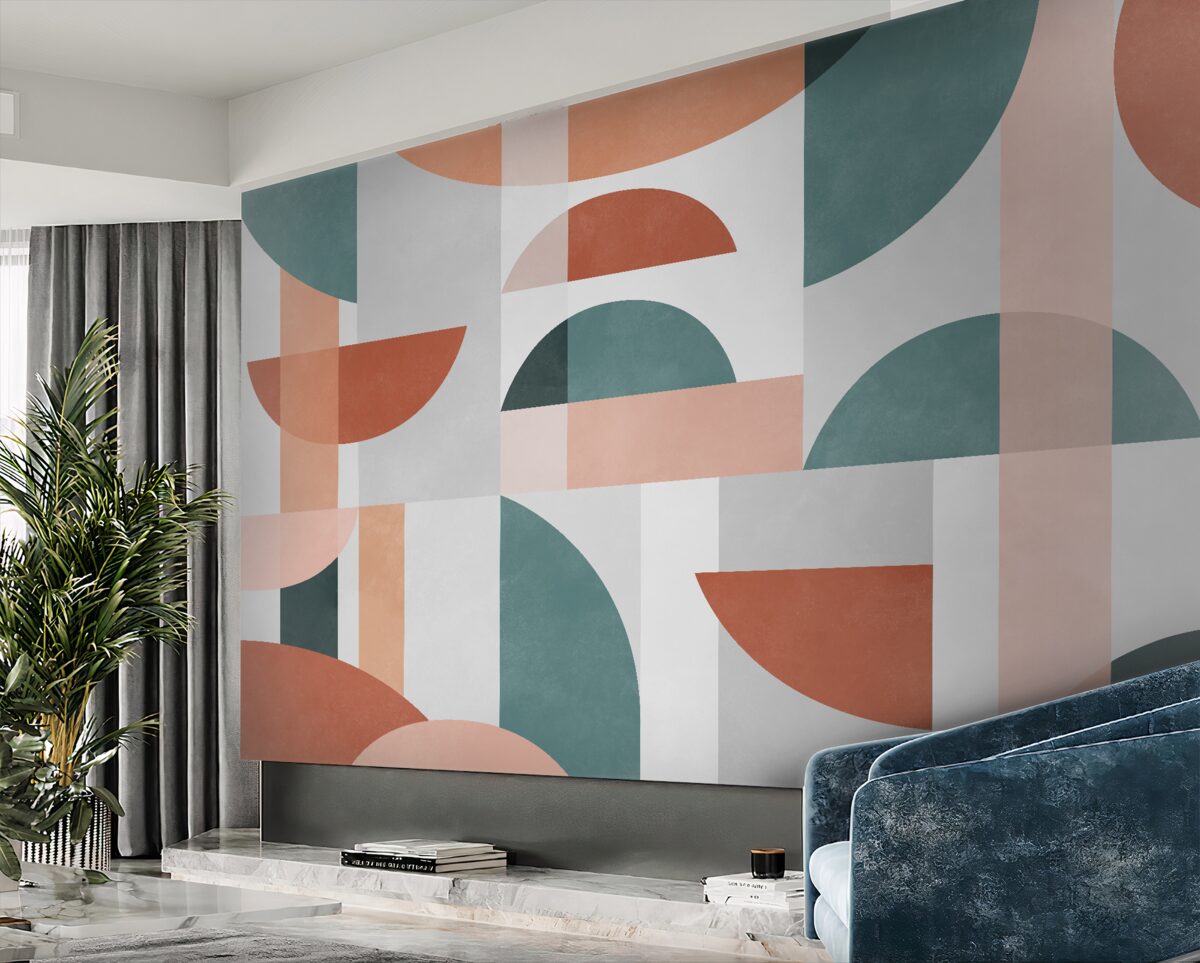 Fototapeta Abstrakcja z kształtów geometrycznych