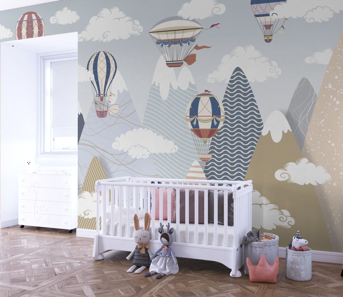 Fototapeta Przejażdżka balonem